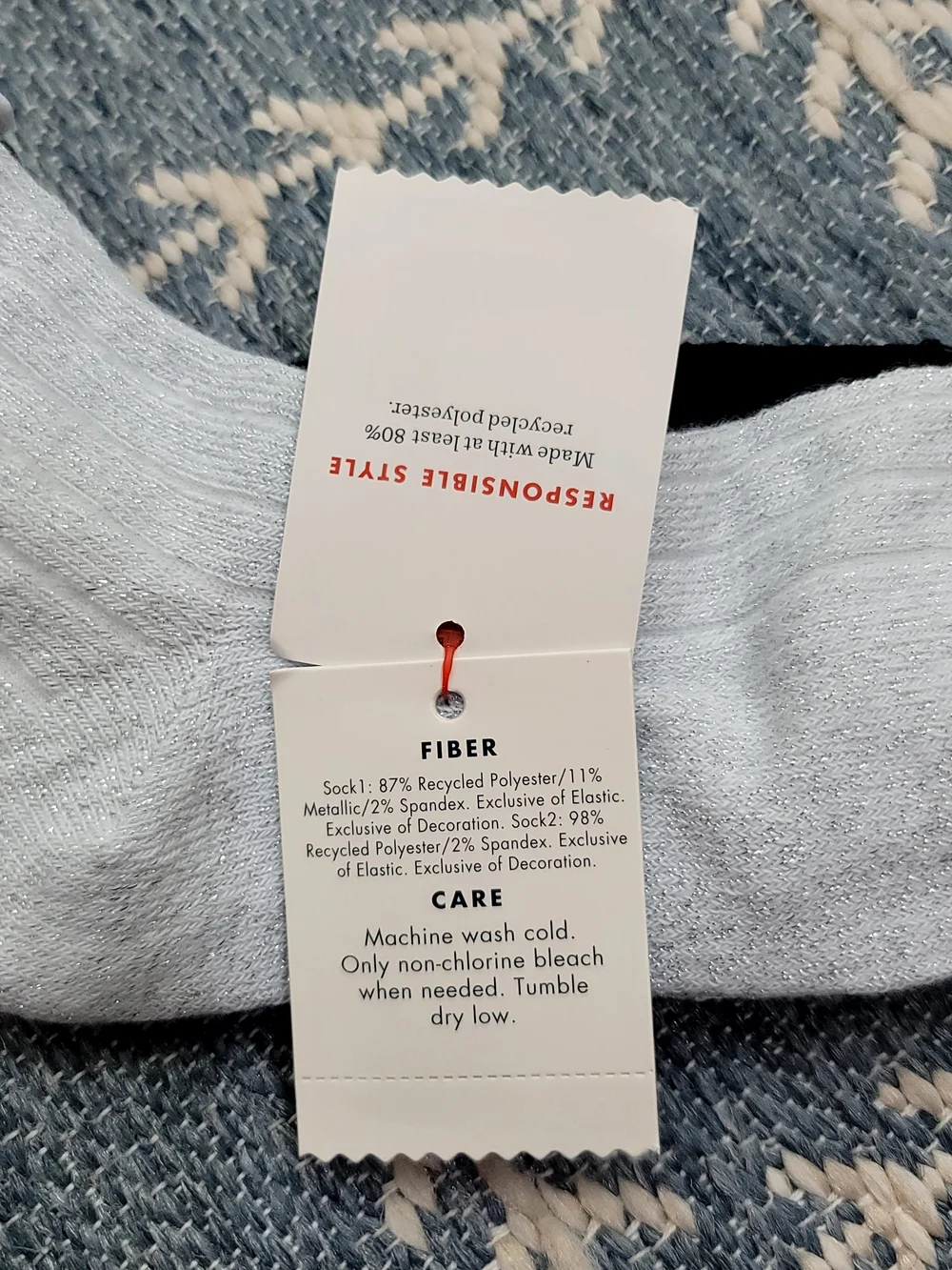 Target Cat & Jack Black and White Ruffle Ankle Socks - 2 Pack